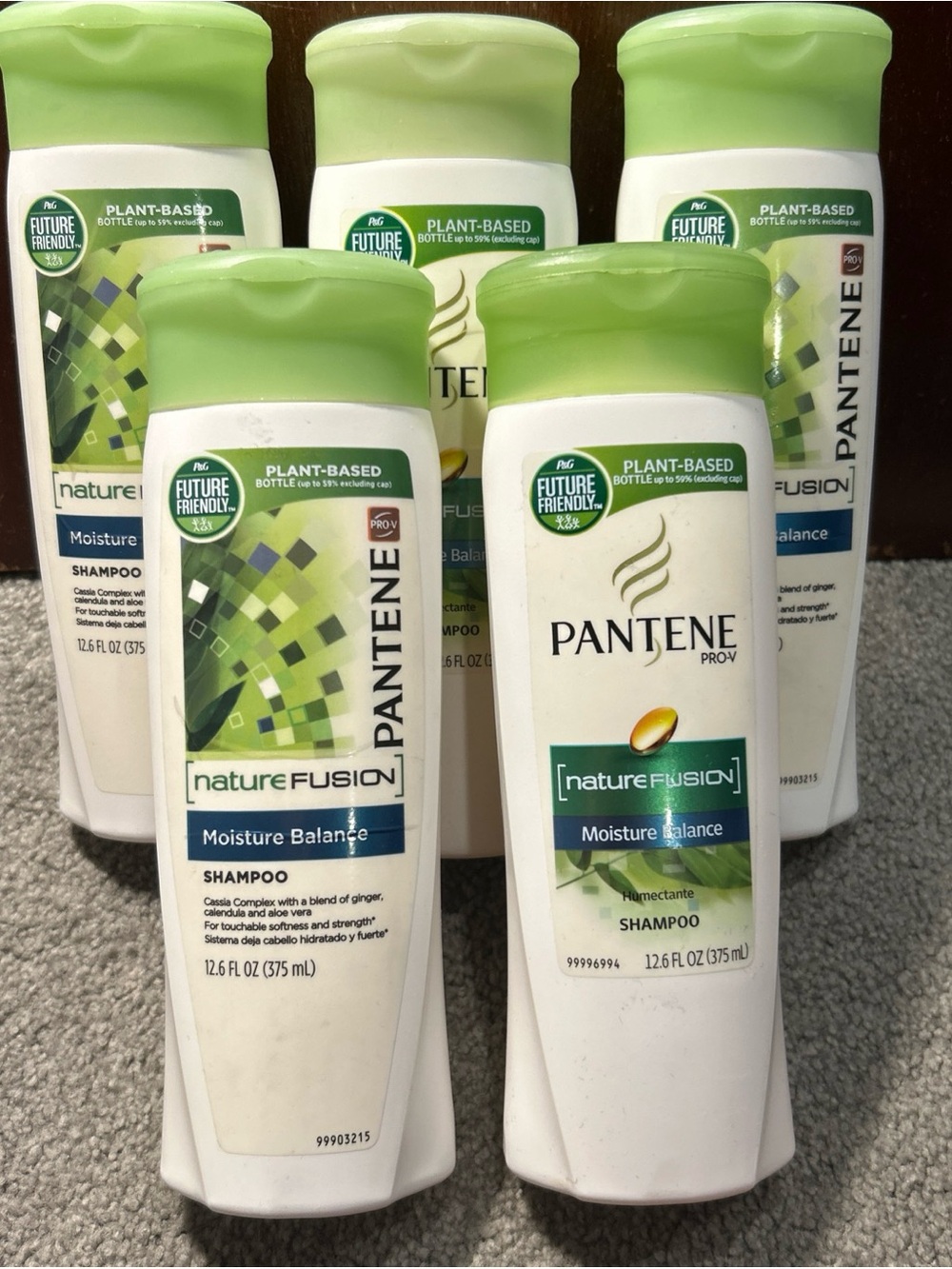 X5 Pantene Pro-V Nature Fusion Moisture Balance Shampoo Ginger Aloe Vera 12.6oz